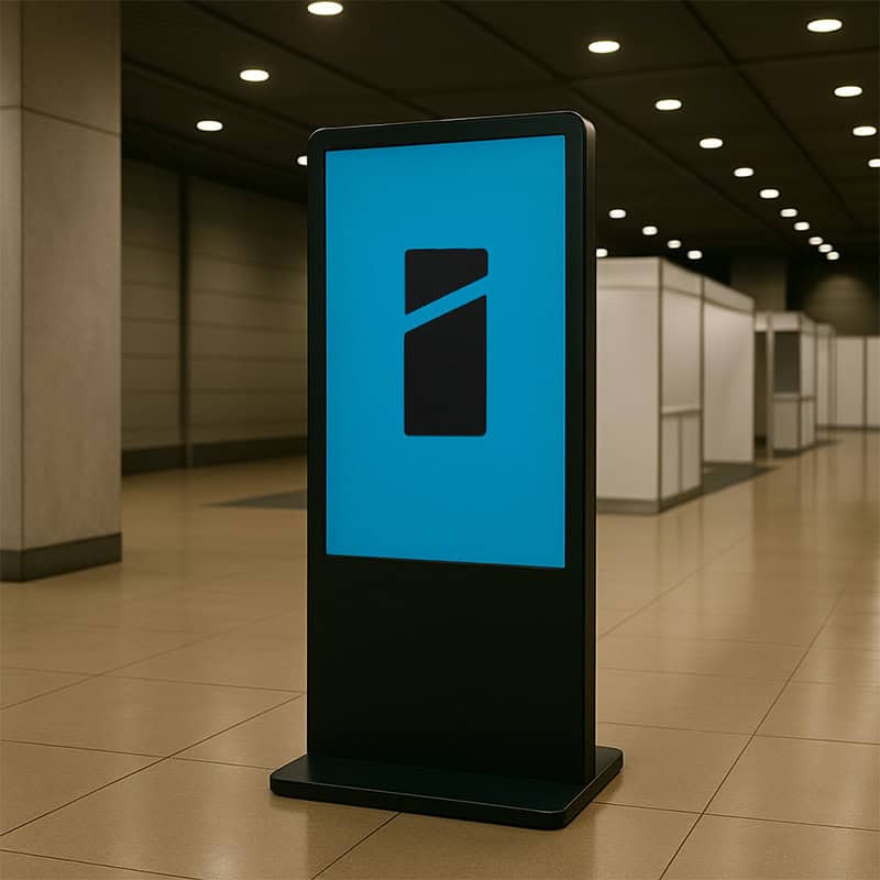 Digitale informatiescherm voor openbare ruimtes.