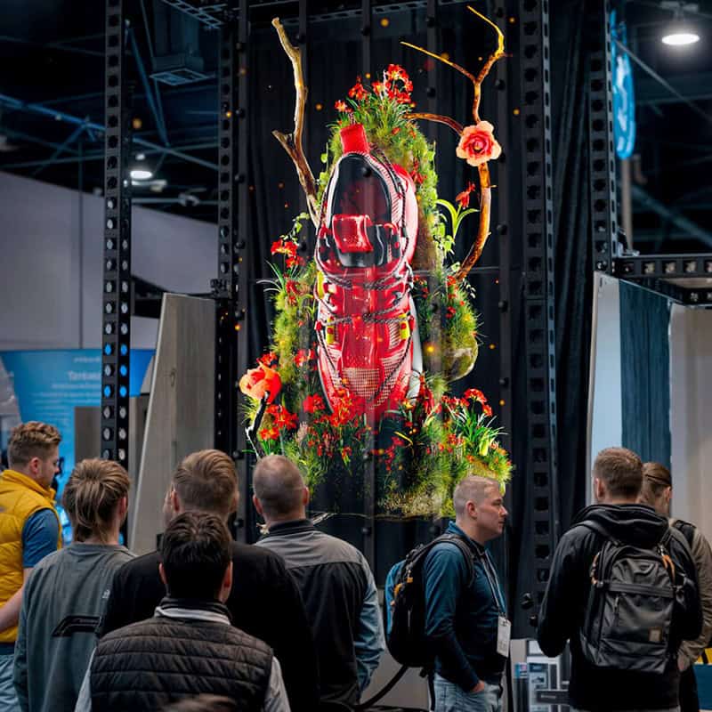 3D hologram wall op maat voor indrukwekkende merkpresentatie op evenementen